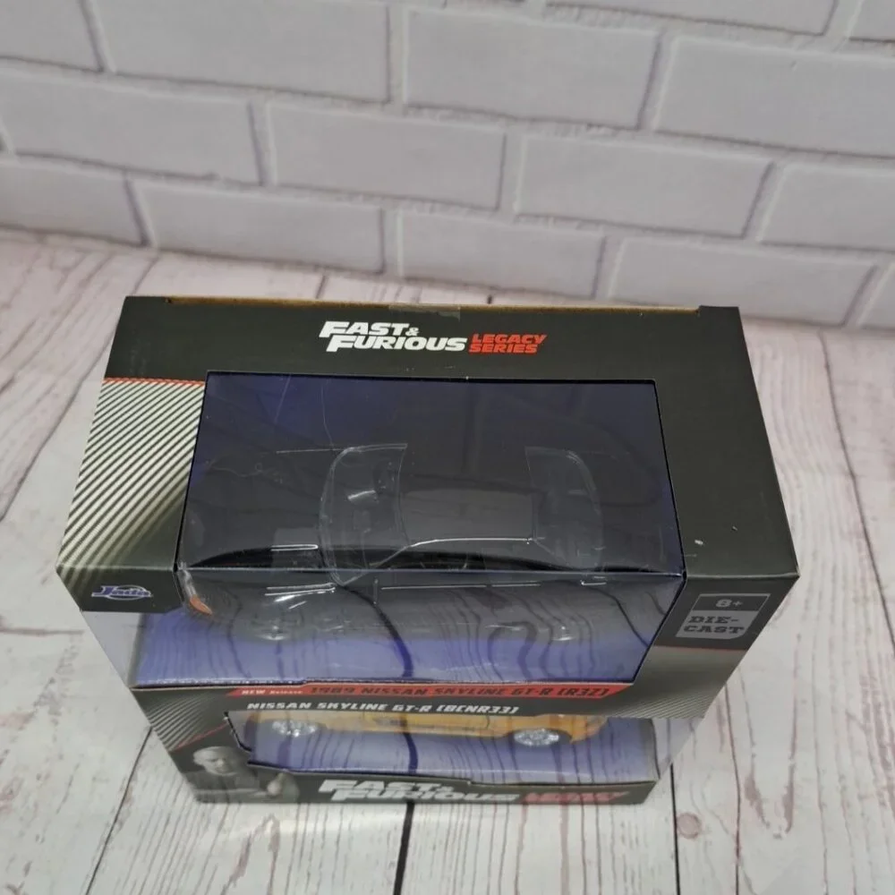 JADA TOYS 1/32 - NISSAN SKYLINE GTR‎ (R32) & (R33) TWIN PACK 35696